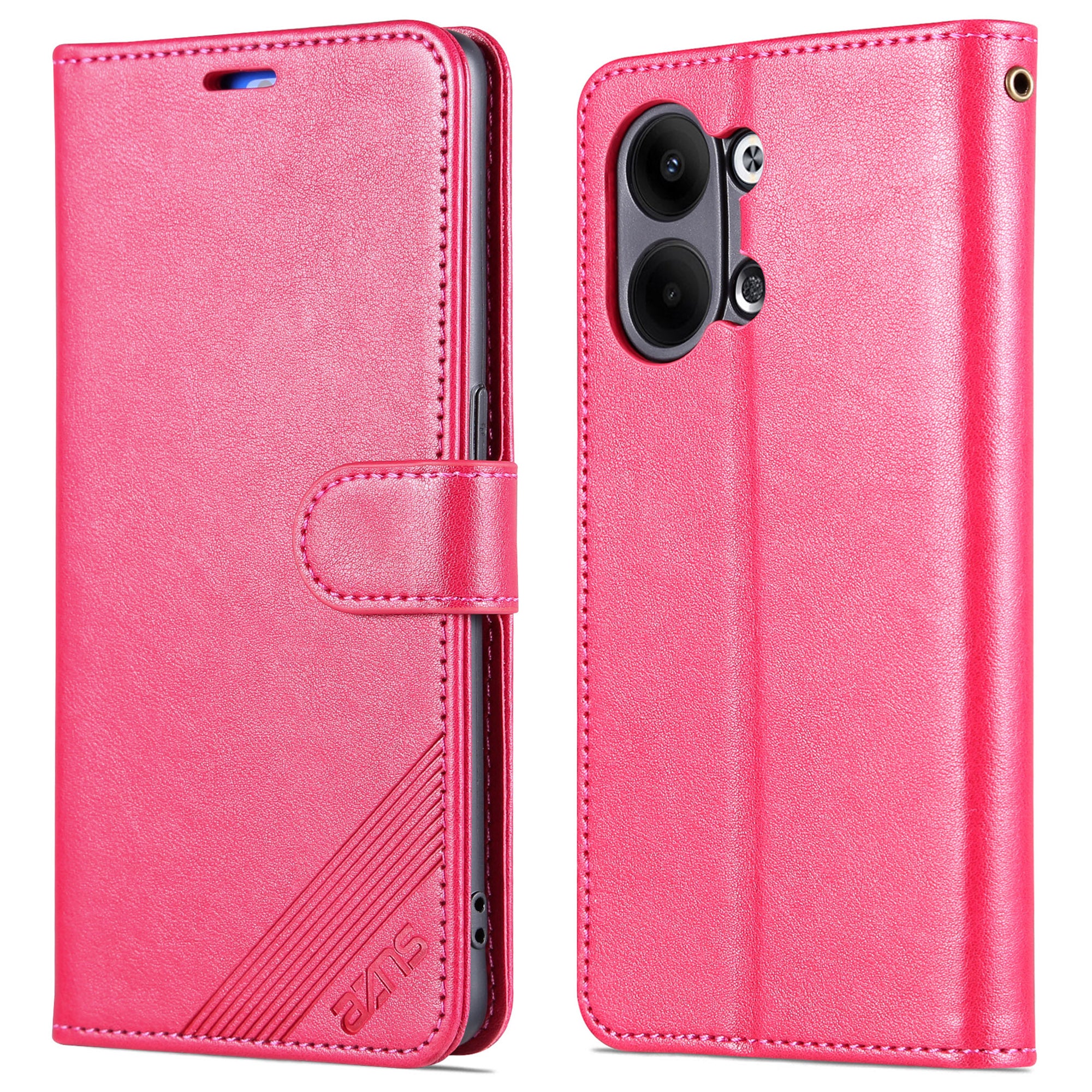 AZNS tekstureret PU-læderholdertaske til Oppo Reno9 5G Reno9 Pro 5G Magnetisk lås Anti-kollision tegnebog telefoncover AZNS tekstureret PU-læderholdertaske til Oppo Reno9 5G Reno9 Pro 5G Magnetisk lås Anti-kollision tegnebog telefoncover